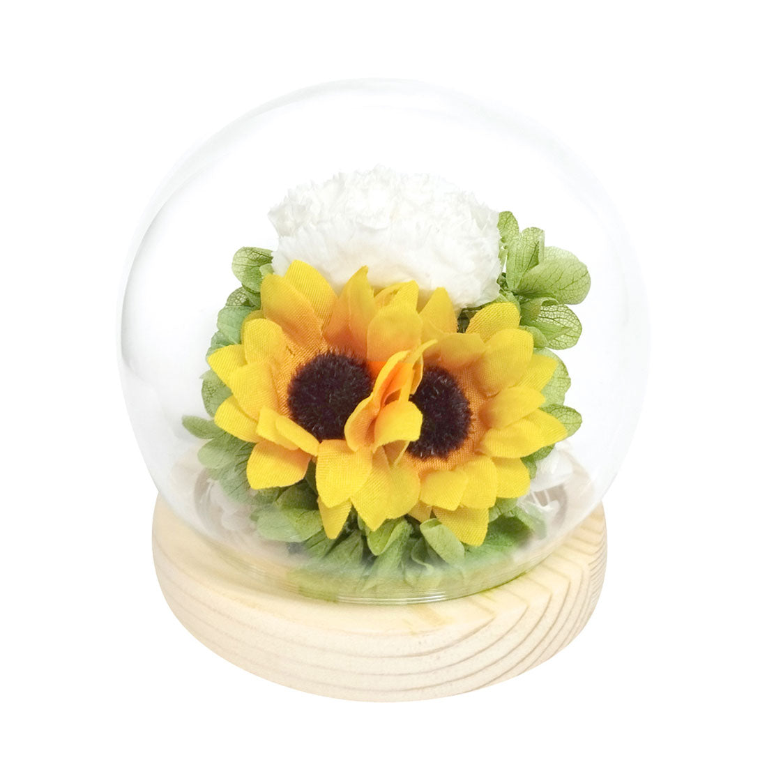 バックヤードファミリー BACKYARD FAMILY お供え ガラスドーム 四季と暦 (葉月) 葉月