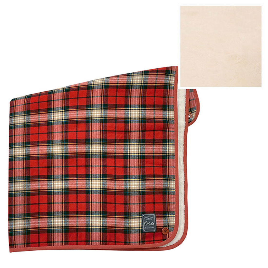 バックヤードファミリー BACKYARD FAMILY Calida カリダ 3way ひざかけ (タータンチェックグリーン) タータンチェックグリーン