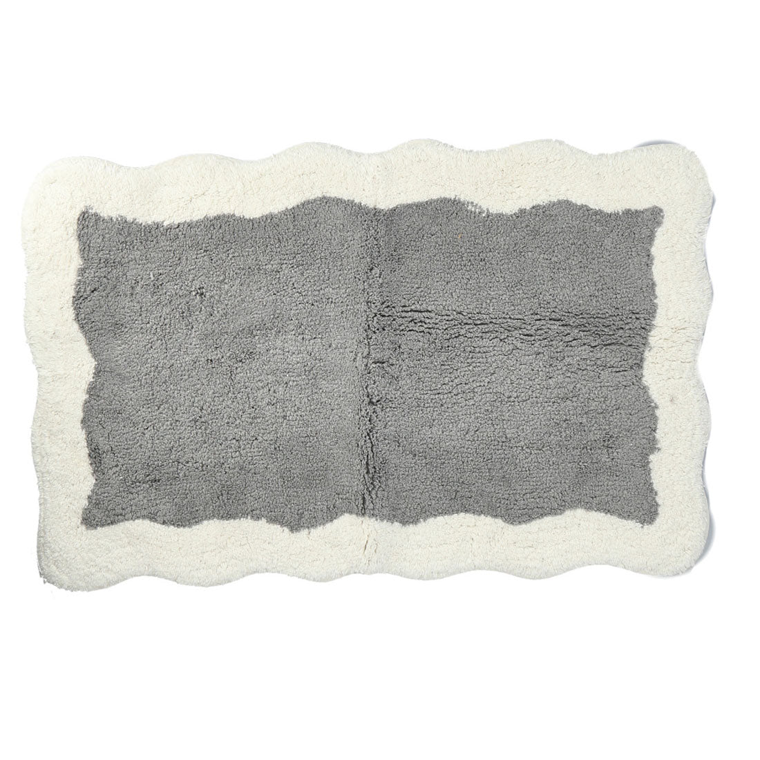 バックヤードファミリー BACKYARD FAMILY コットンバスマット (コーストライン/グレー) コーストライン/グレー