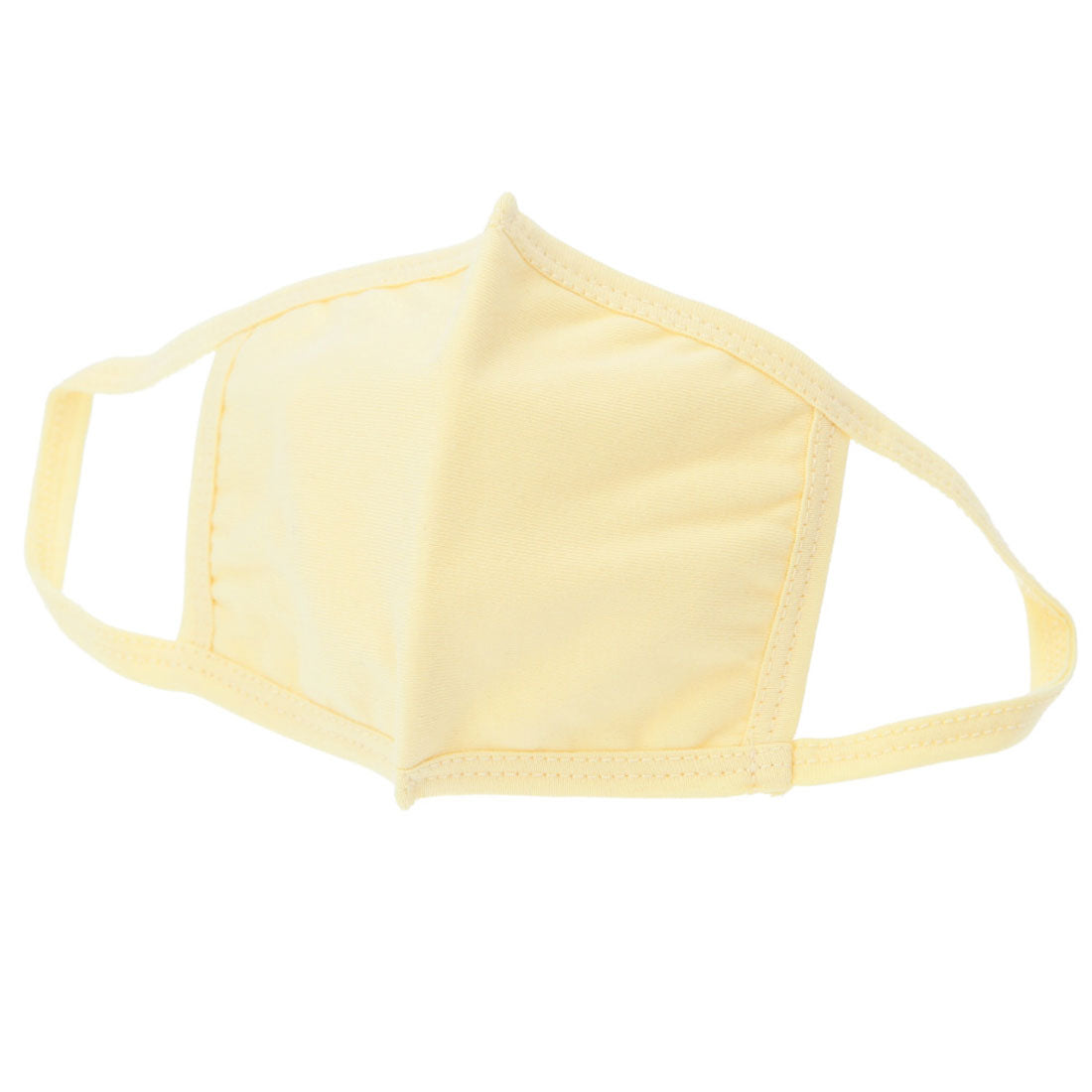 ノーブランド No Brand アパレルメーカーが作った布マスク,子供用イエロー