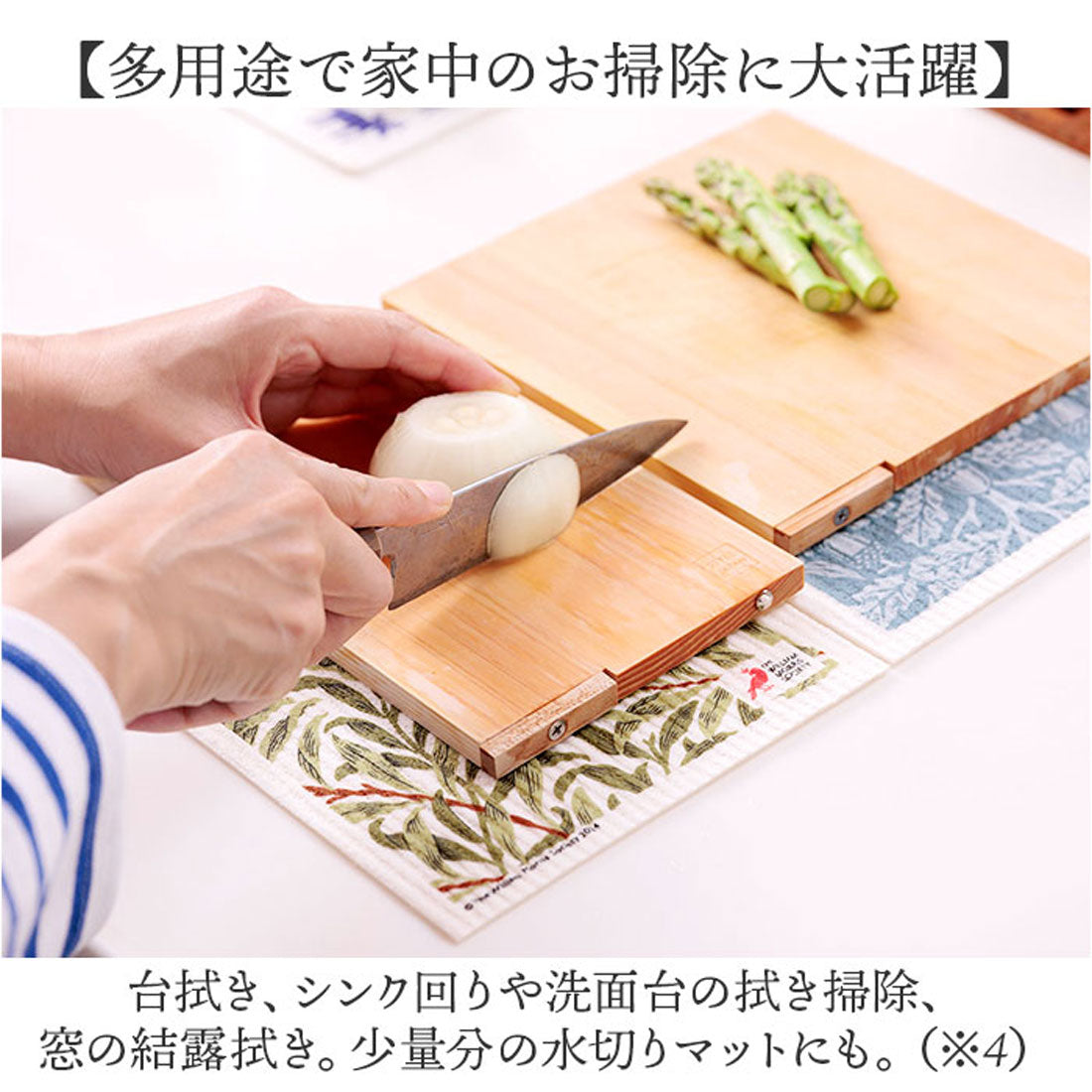 バックヤードファミリー BACKYARD FAMILY 森活 スポンジワイプ (イチゴドロボウ) イチゴドロボウ