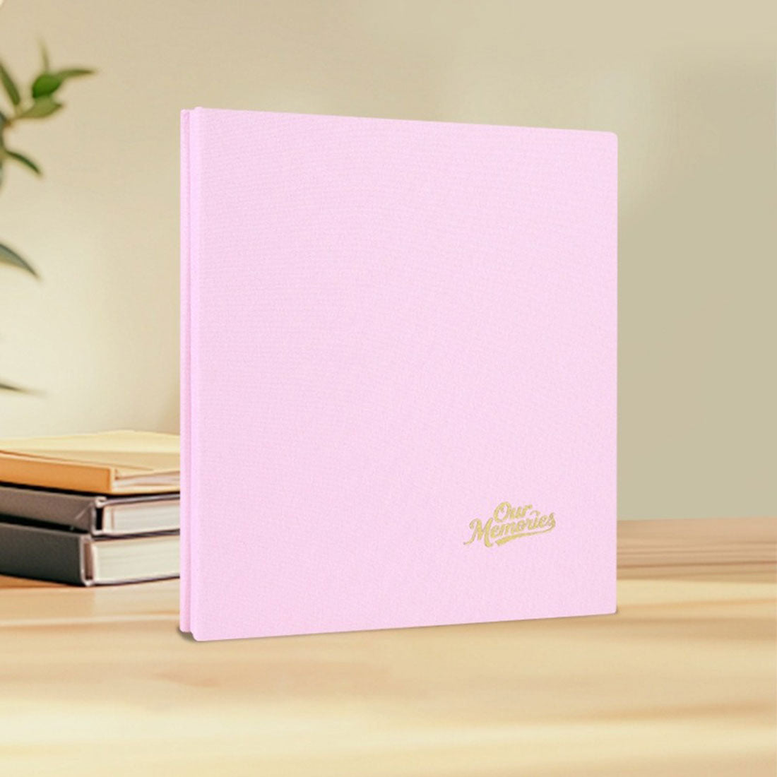 バックヤードファミリー BACKYARD FAMILY 貼るタイプ アルバム 大容量 (ピンク) ピンク