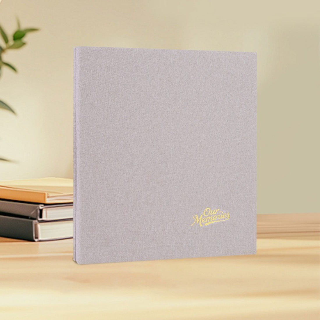 バックヤードファミリー BACKYARD FAMILY 貼るタイプ アルバム 大容量 (サンドベージュ) サンドベージュ