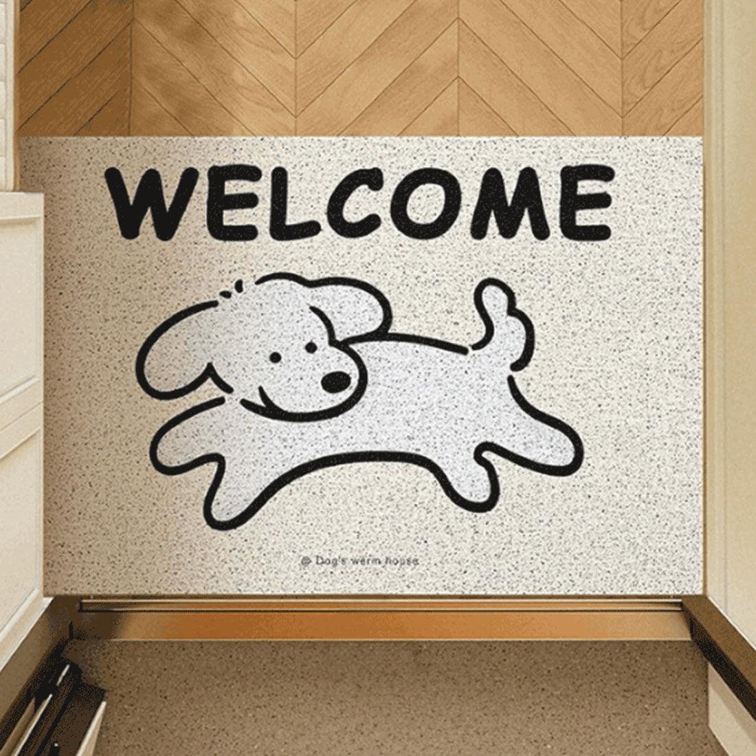 バックヤードファミリー BACKYARD FAMILY マット 玄関 ウエルカムマット アニマル柄 (デザインA) デザインA