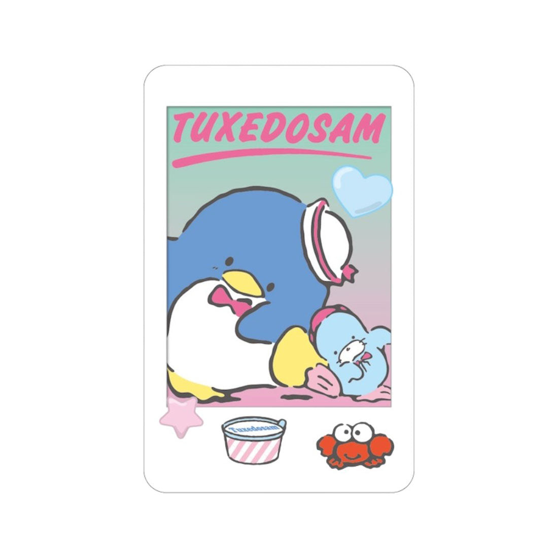 バックヤードファミリー BACKYARD FAMILY まじかる百貨店ステッカー ミニフォト風デザイン (タキシードサム) タキシードサム