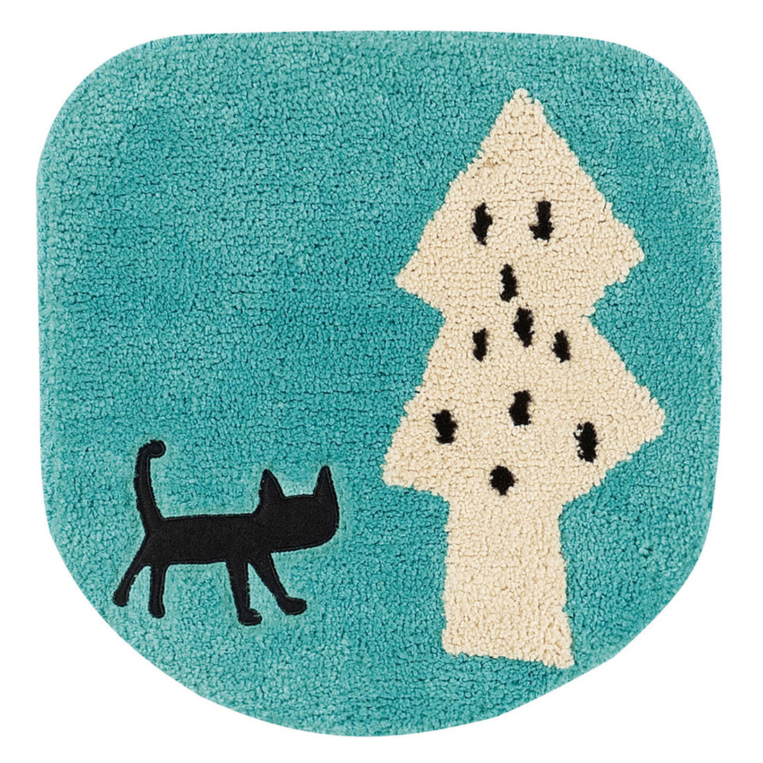 バックヤードファミリー BACKYARD FAMILY Atsuko Matano 兼用フタカバー (迷子のMEMBEBE/ブルー) 迷子のMEMBEBE/ブルー