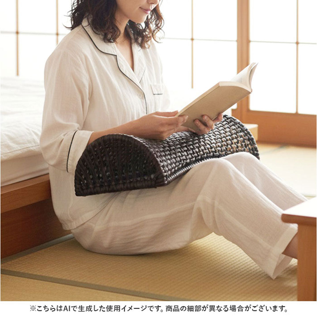 バックヤードファミリー BACKYARD FAMILY PP ラタン風 まくら (CS06ブラウン) CS06ブラウン