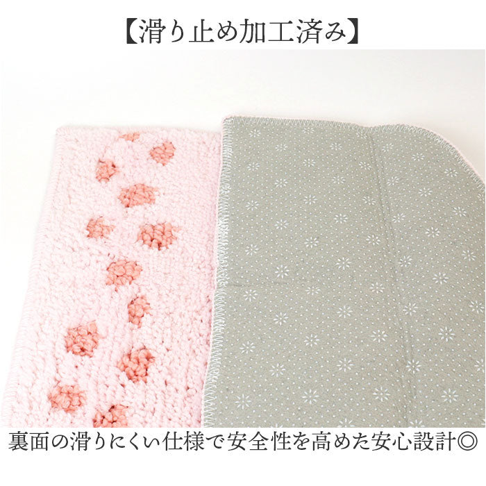 バックヤードファミリー BACKYARD FAMILY スミカ トイレ足元マット (ドロップP) ドロップP