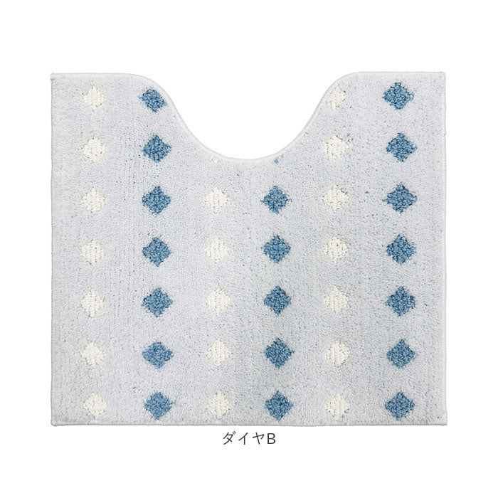 バックヤードファミリー BACKYARD FAMILY スミカ トイレ足元マット (ドロップP) ドロップP