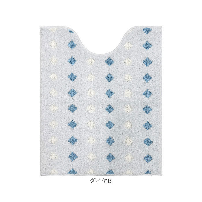 バックヤードファミリー BACKYARD FAMILY スミカ トイレ足元マット ロング (リーブスBE) リーブスBE