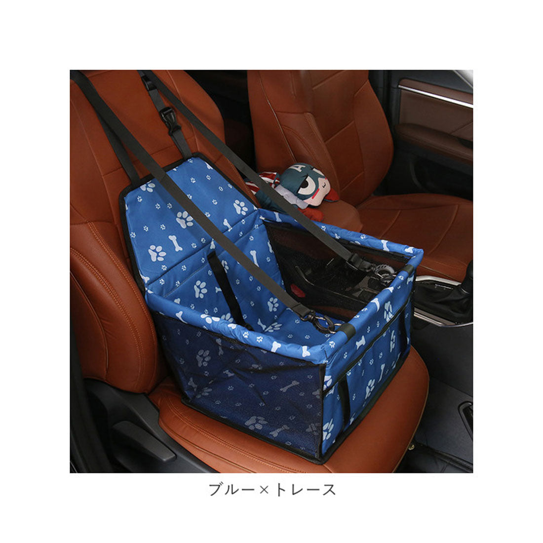 ノーブランド No Brand ペット用ドライブボックス【返品不可商品】 (グレー) グレー