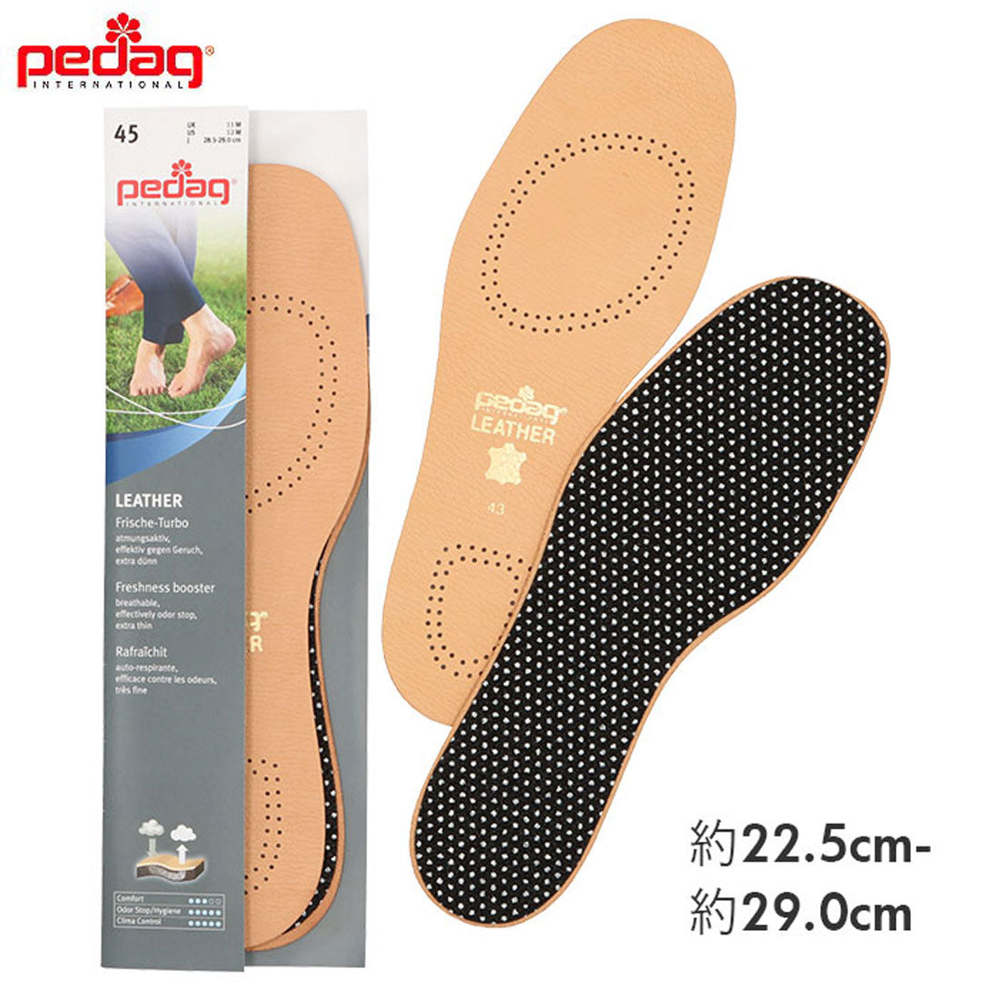 バックヤードファミリー BACKYARD FAMILY Pedag ペダッグ ART110 レザーインソール【返品不可商品】