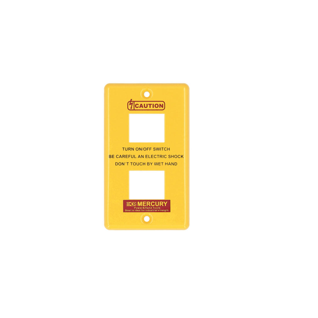 バックヤードファミリー BACKYARD FAMILY マーキュリー スイッチプレート 1口/2口/3口 3タイプ,MESWPL2イエロー