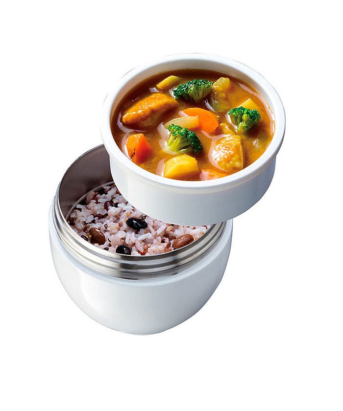 バックヤードファミリー BACKYARD FAMILY 抗菌 超軽量保温丼ランチジャー 540ml LDNC6AG【返品不可商品】