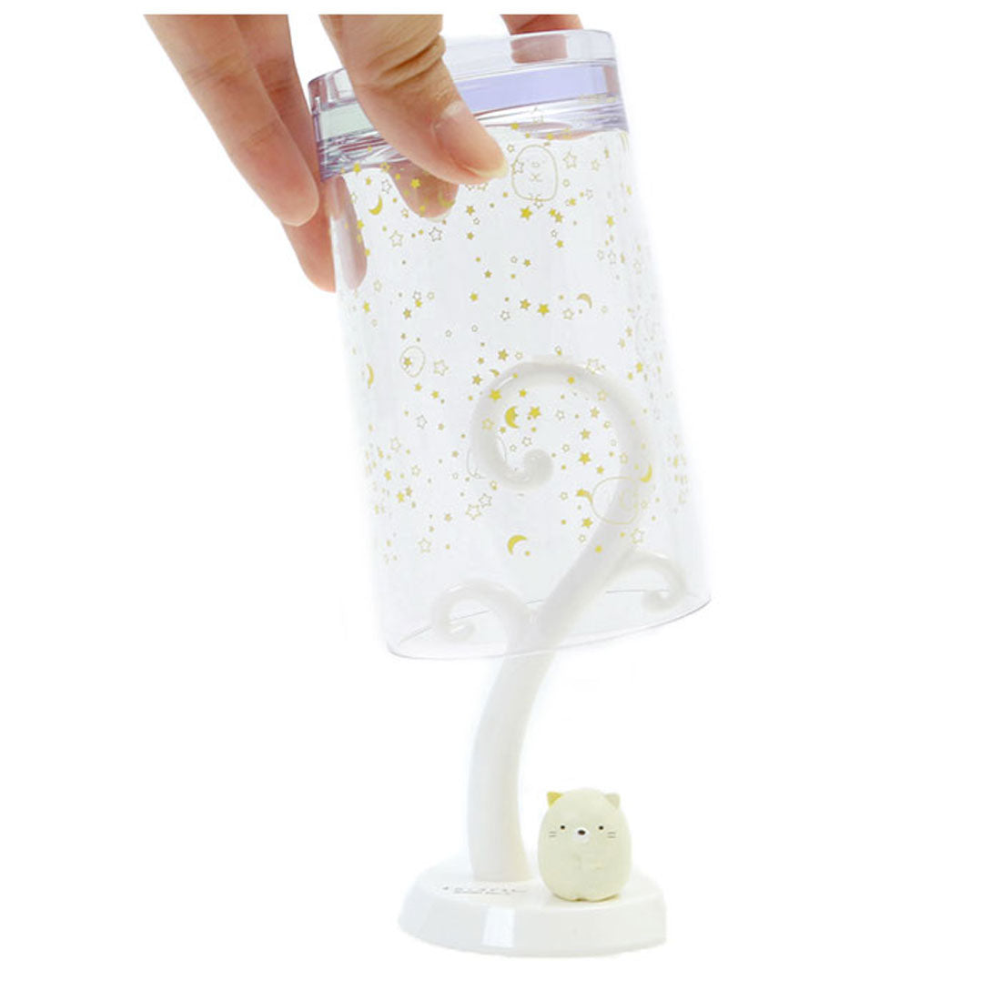 バックヤードファミリー BACKYARD FAMILY すみっコぐらしのうがいコップ&スタンド (とかげ) とかげ