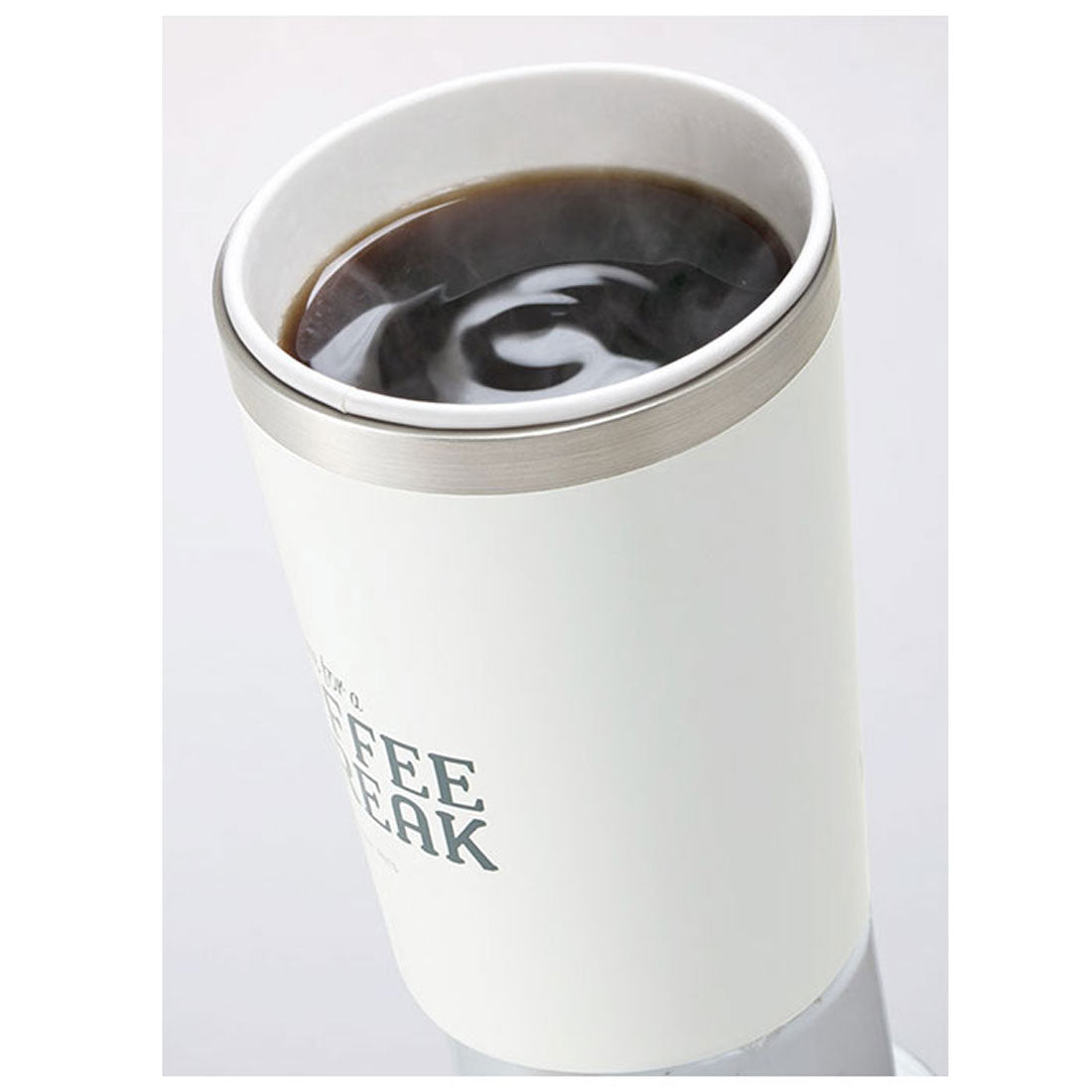 バックヤードファミリー BACKYARD FAMILY コンビニコーヒー ステンレスタンブラー (M) 400ml【返品不可商品】 (キティハピネスガール) キティハピネスガール