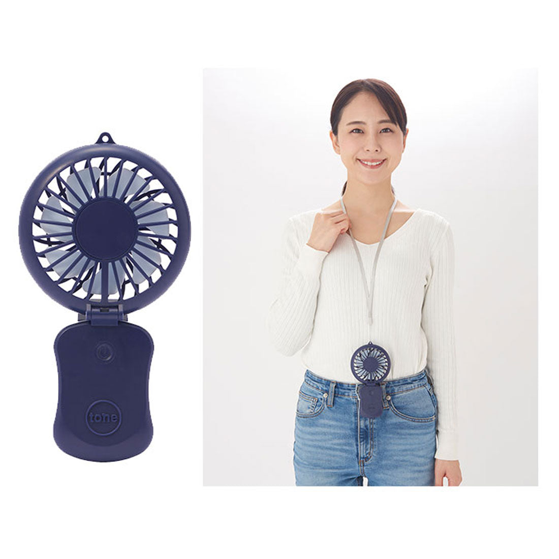 バックヤードファミリー BACKYARD FAMILY tone ポータブルファン クリップ【返品不可商品】 (ピンク) ピンク