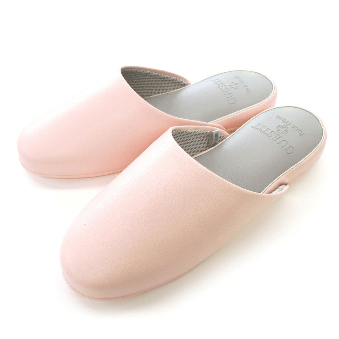 バックヤードファミリー BACKYARD FAMILY GUEST IT スリッパ 抗菌加工消臭除湿 フットフレッ臭,PINK