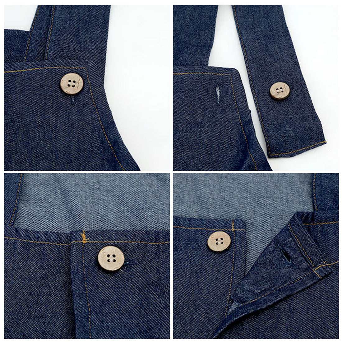 BACKYARD FAMILY Junior Denim Kitchen Apron 34556-65000