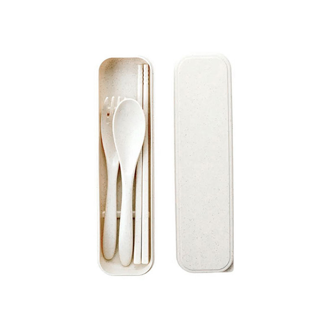 バックヤードファミリー BACKYARD FAMILY カトラリー3点セット バンブーファイバー入りタイプ【返品不可商品】 (ナチュラル) ナチュラル