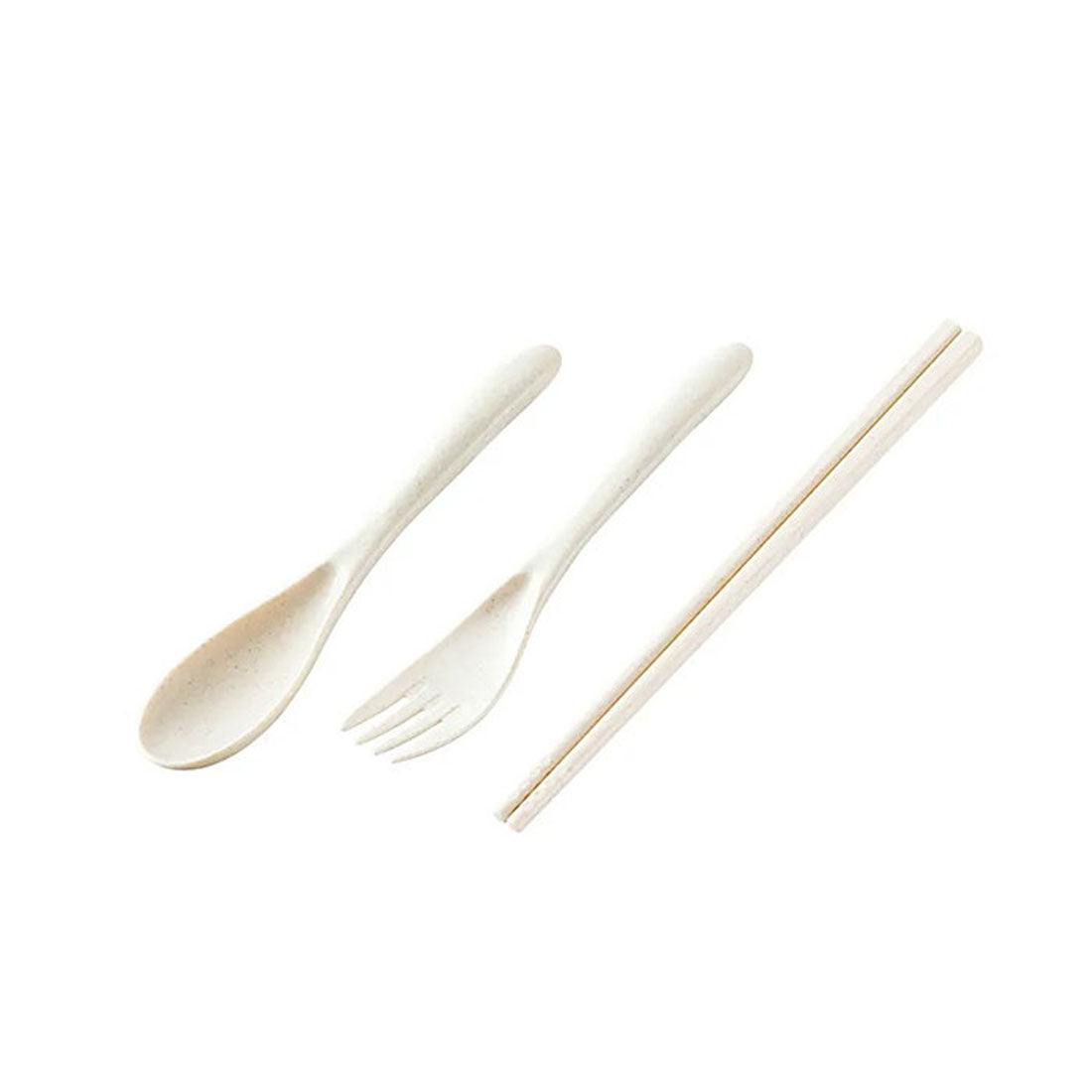 バックヤードファミリー BACKYARD FAMILY カトラリー3点セット バンブーファイバー入りタイプ【返品不可商品】 (ナチュラル) ナチュラル