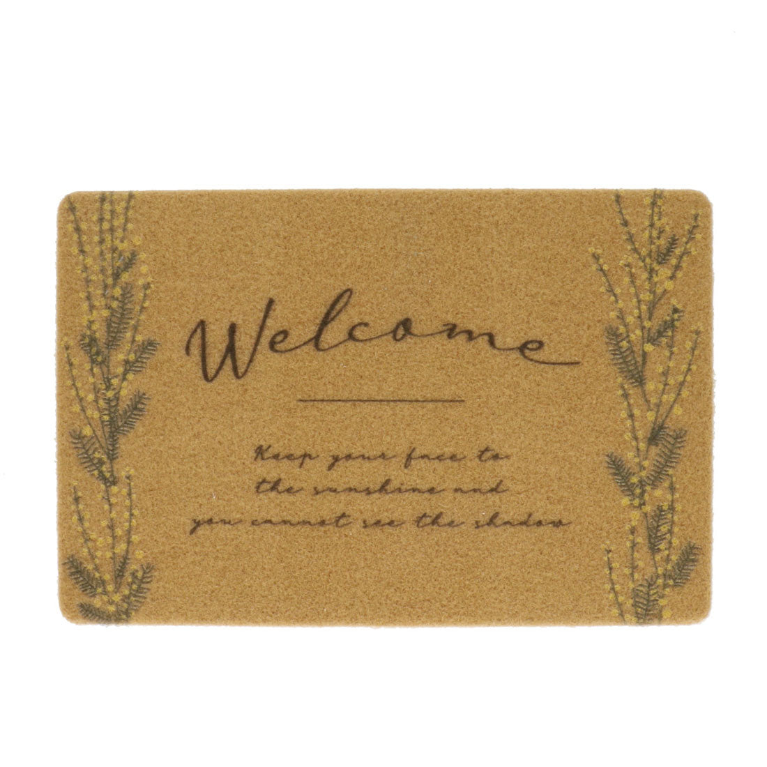 バックヤードファミリー BACKYARD FAMILY 玄関マット 屋外 pvcマット,ミモザ