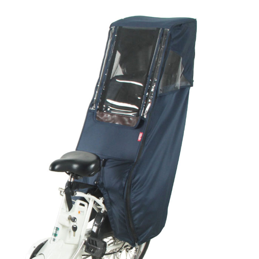 バックヤードファミリー BACKYARD FAMILY レインカバー 自転車 チャイルドシート,ネイビー