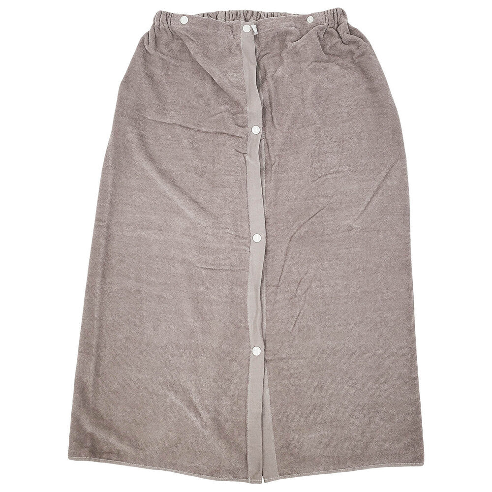 バックヤードファミリー BACKYARD FAMILY マキタオル シャーリングカラー 巻キタオル (ベージュ) ベージュ