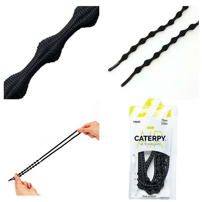 バックヤードファミリー BACKYARD FAMILY AIR CATERPY エアキャタピー むすばない靴ひも