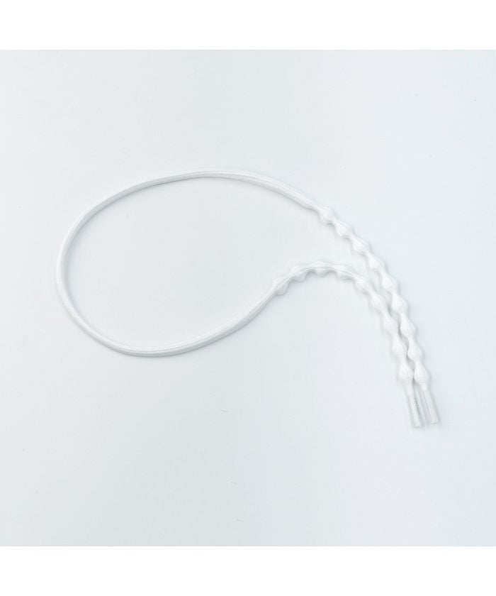 バックヤードファミリー BACKYARD FAMILY AIR CATERPY エアキャタピー むすばない靴ひも,シルクホワイト