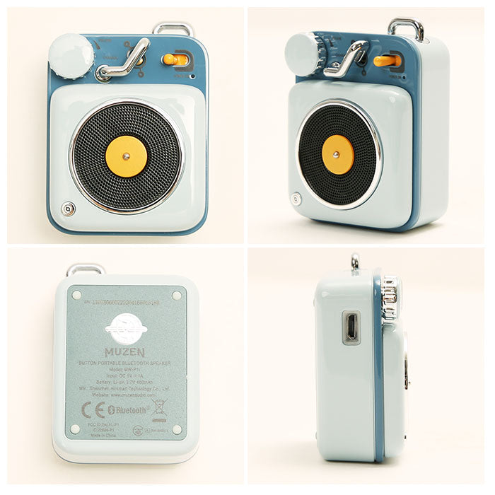 バックヤードファミリー BACKYARD FAMILY Button ボタン ブルートゥース スピーカー