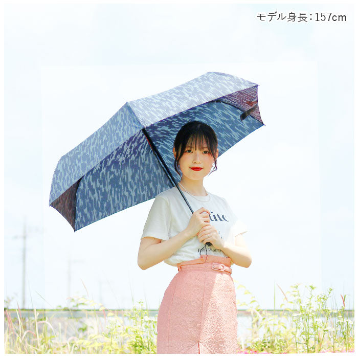 バックヤードファミリー BACKYARD FAMILY Water front 軽量自動開閉 折りたたみ傘 60cm