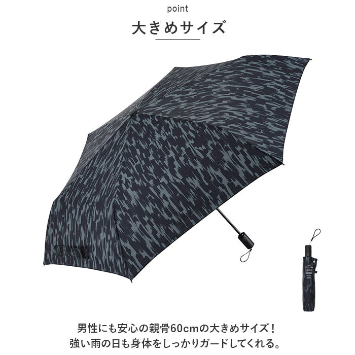 バックヤードファミリー BACKYARD FAMILY Water front 軽量自動開閉 折りたたみ傘 60cm