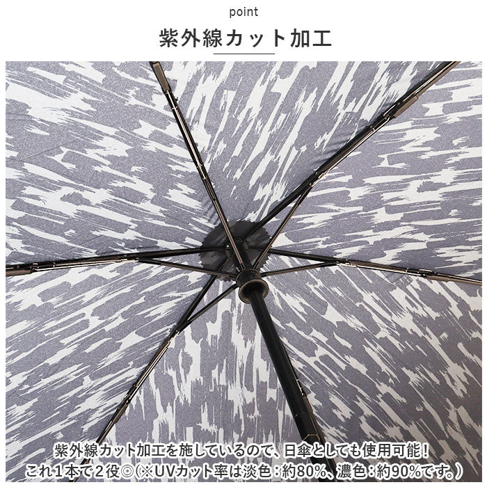 バックヤードファミリー BACKYARD FAMILY Water front 軽量自動開閉 折りたたみ傘 60cm