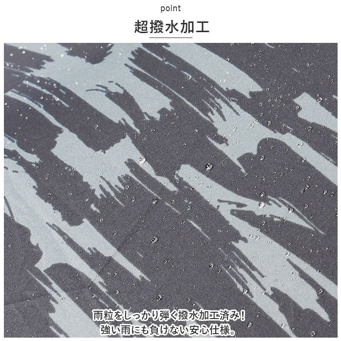 バックヤードファミリー BACKYARD FAMILY Water front 軽量自動開閉 折りたたみ傘 60cm