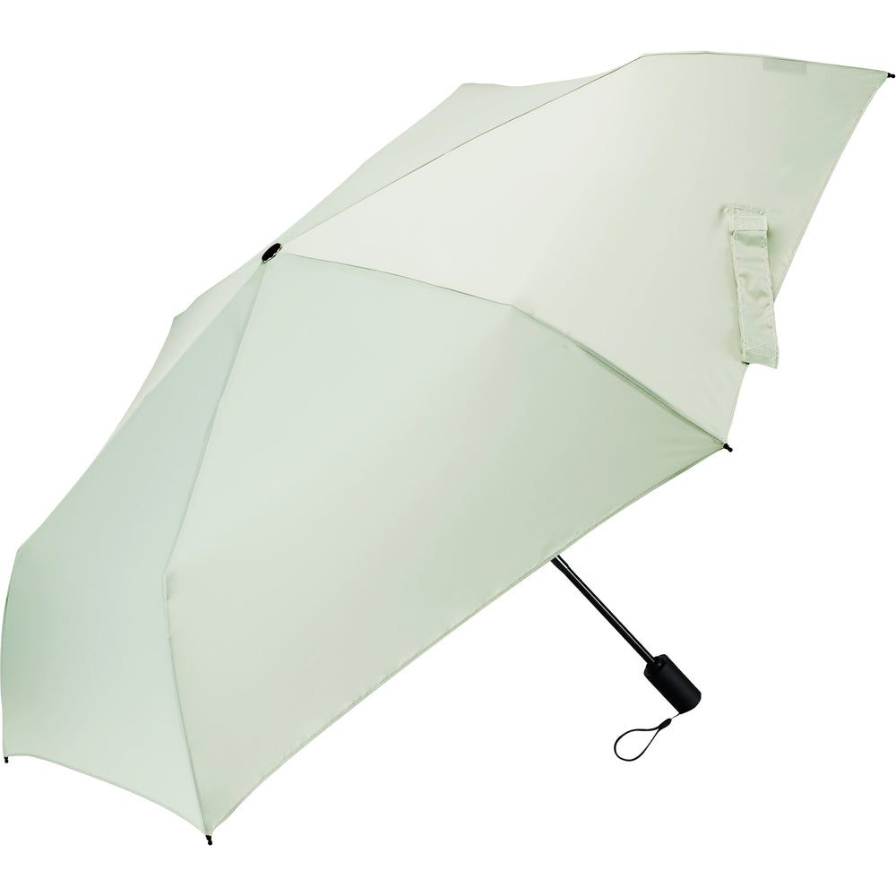 バックヤードファミリー BACKYARD FAMILY Water front 軽量自動開閉 折りたたみ傘 60cm,スモークグリーン