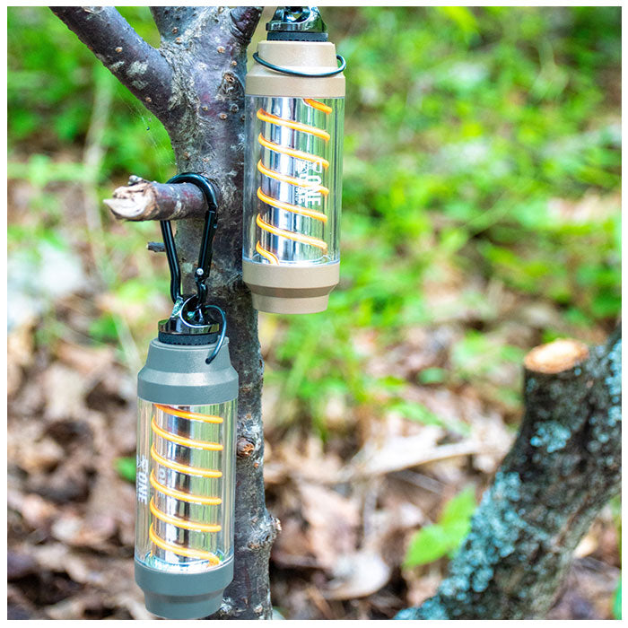 バックヤードファミリー BACKYARD FAMILY SPYROLL スパイロー LEDランタン (Khaki) Khaki