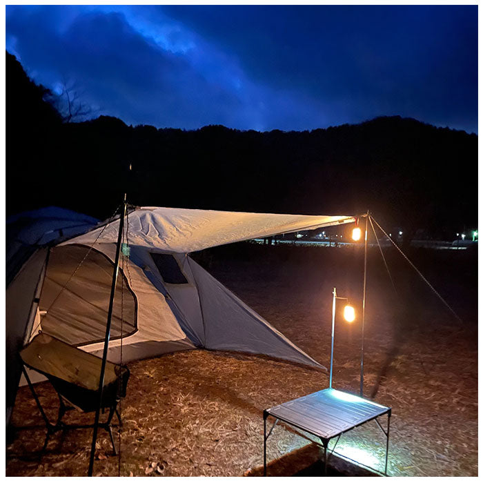 バックヤードファミリー BACKYARD FAMILY SPYROLL スパイロー LEDランタン (Khaki) Khaki