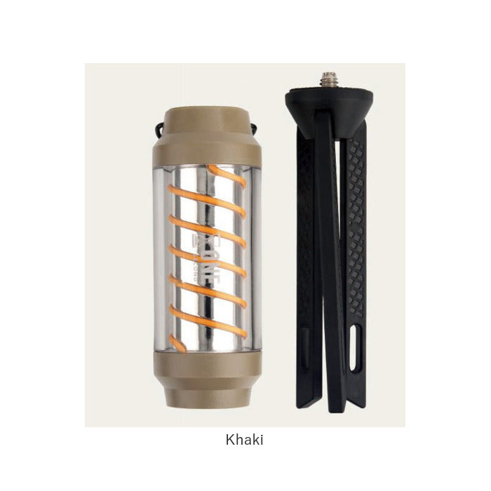 バックヤードファミリー BACKYARD FAMILY SPYROLL スパイロー LEDランタン (Khaki) Khaki