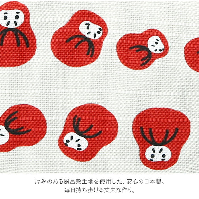 ノーブランド No Brand 和布華 WAFUKA 風呂敷和小物 3.3寸がま口ポーチ