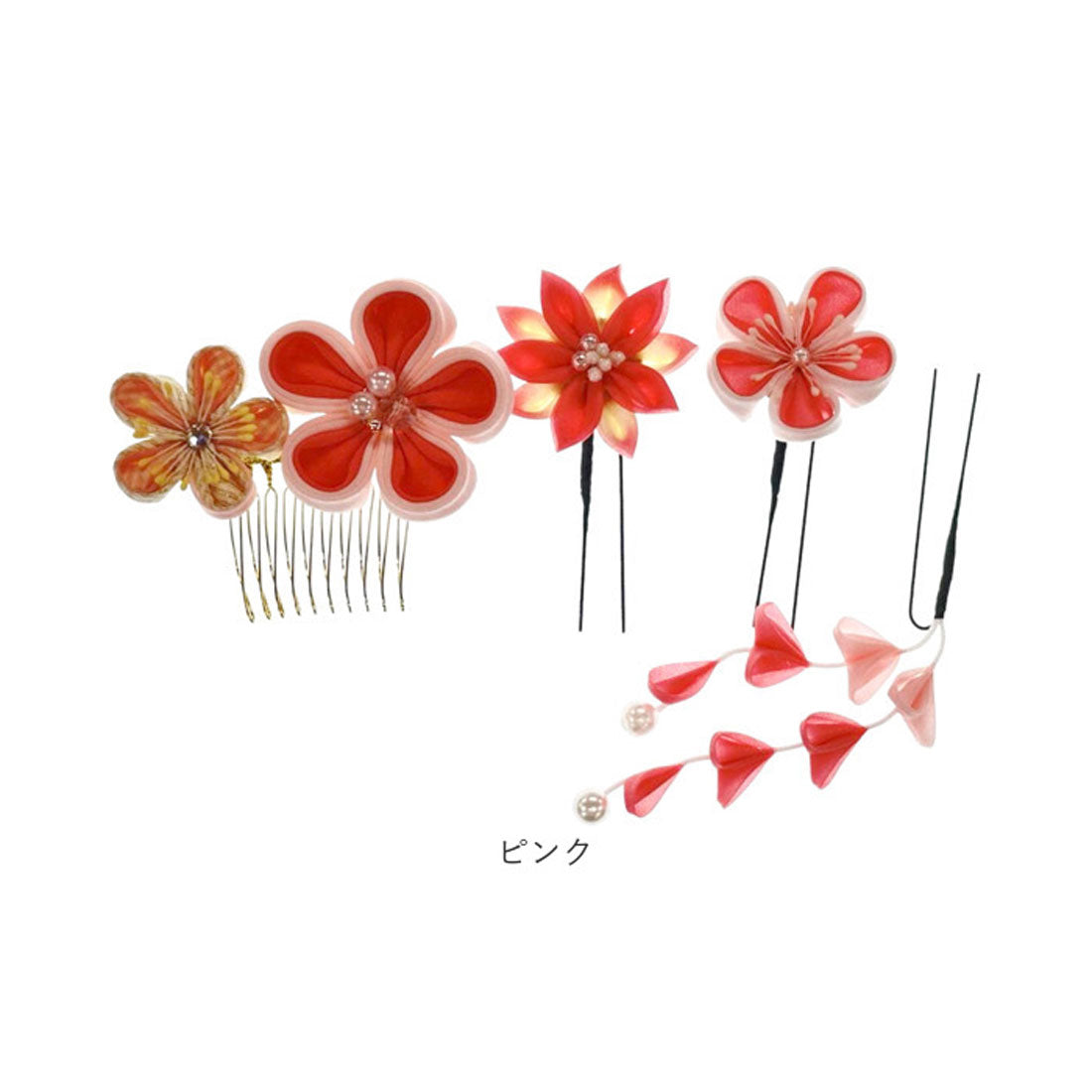 バックヤードファミリー BACKYARD FAMILY No.73 つまみミニフラワー (ピンク) ピンク