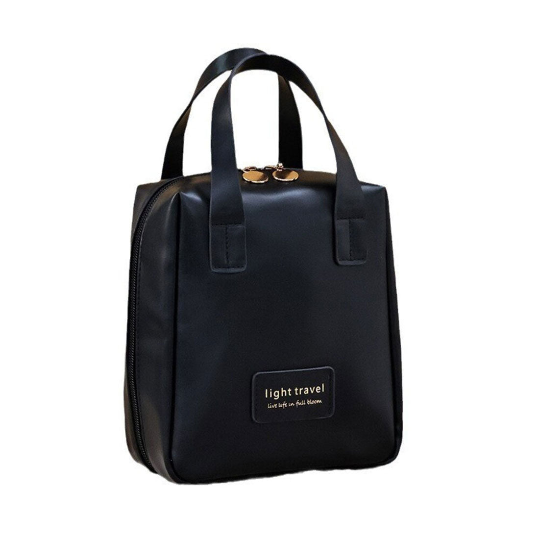 バックヤードファミリー BACKYARD FAMILY ポーチ 化粧ポーチ トラベルポーチ コンパクト 軽量 (ブラック) ブラック