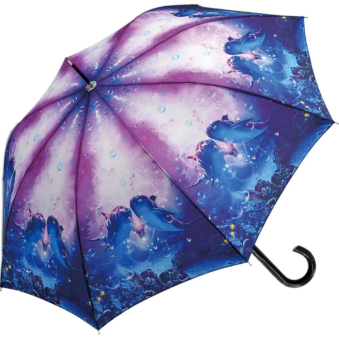 バックヤードファミリー BACKYARD FAMILY 名画 ジャンプ傘 (ドルフィンコンパニオン) ドルフィンコンパニオン