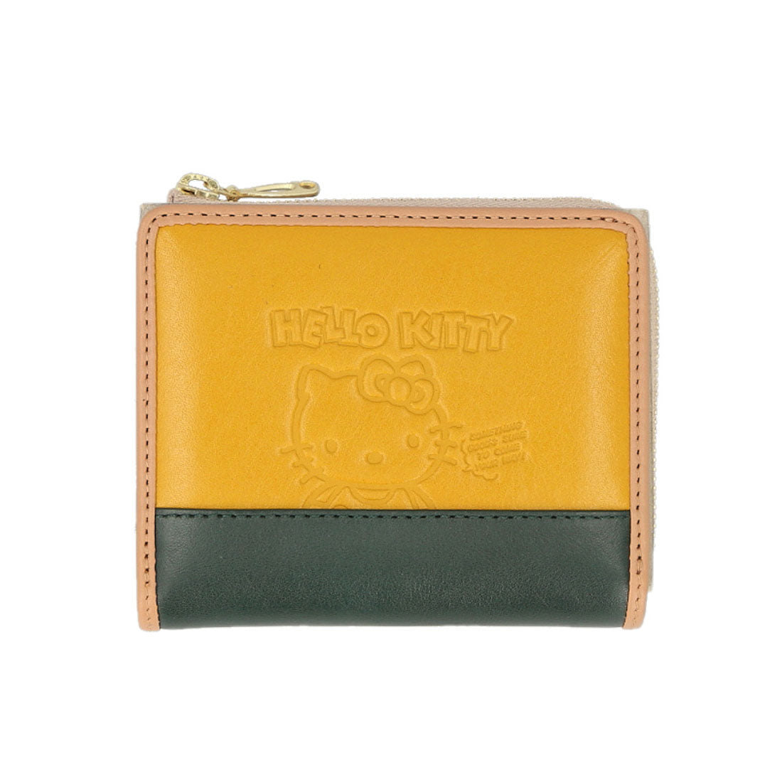 バックヤードファミリー BACKYARD FAMILY HELLO KITTY レトロポップ 二つ折り財布 (イエロー) イエロー