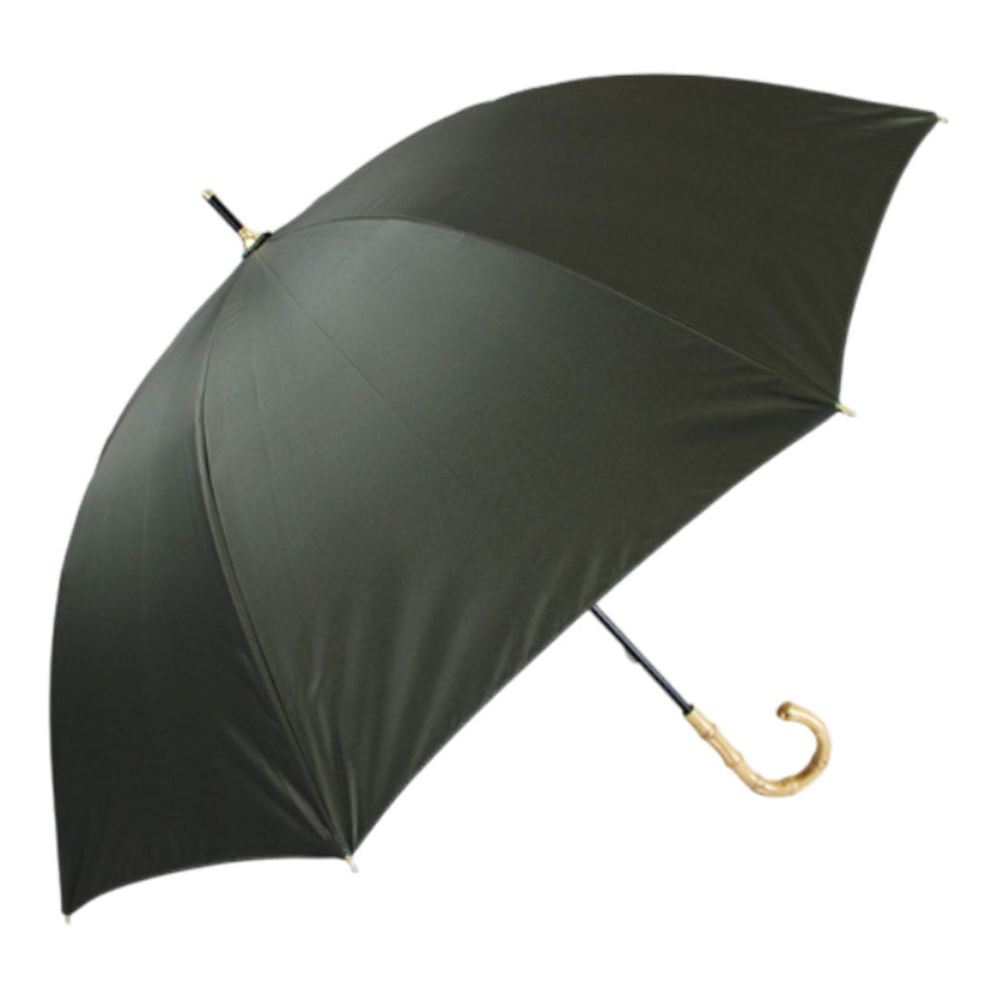 バックヤードファミリー BACKYARD FAMILY ATTAIN 晴雨兼用手開き 長傘 50cm (6723カーキ) 6723カーキ