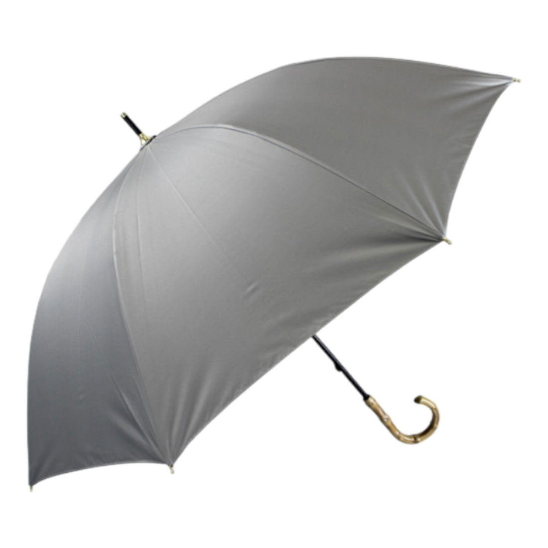 バックヤードファミリー BACKYARD FAMILY ATTAIN 晴雨兼用手開き 長傘 50cm (6723グレー) 6723グレー