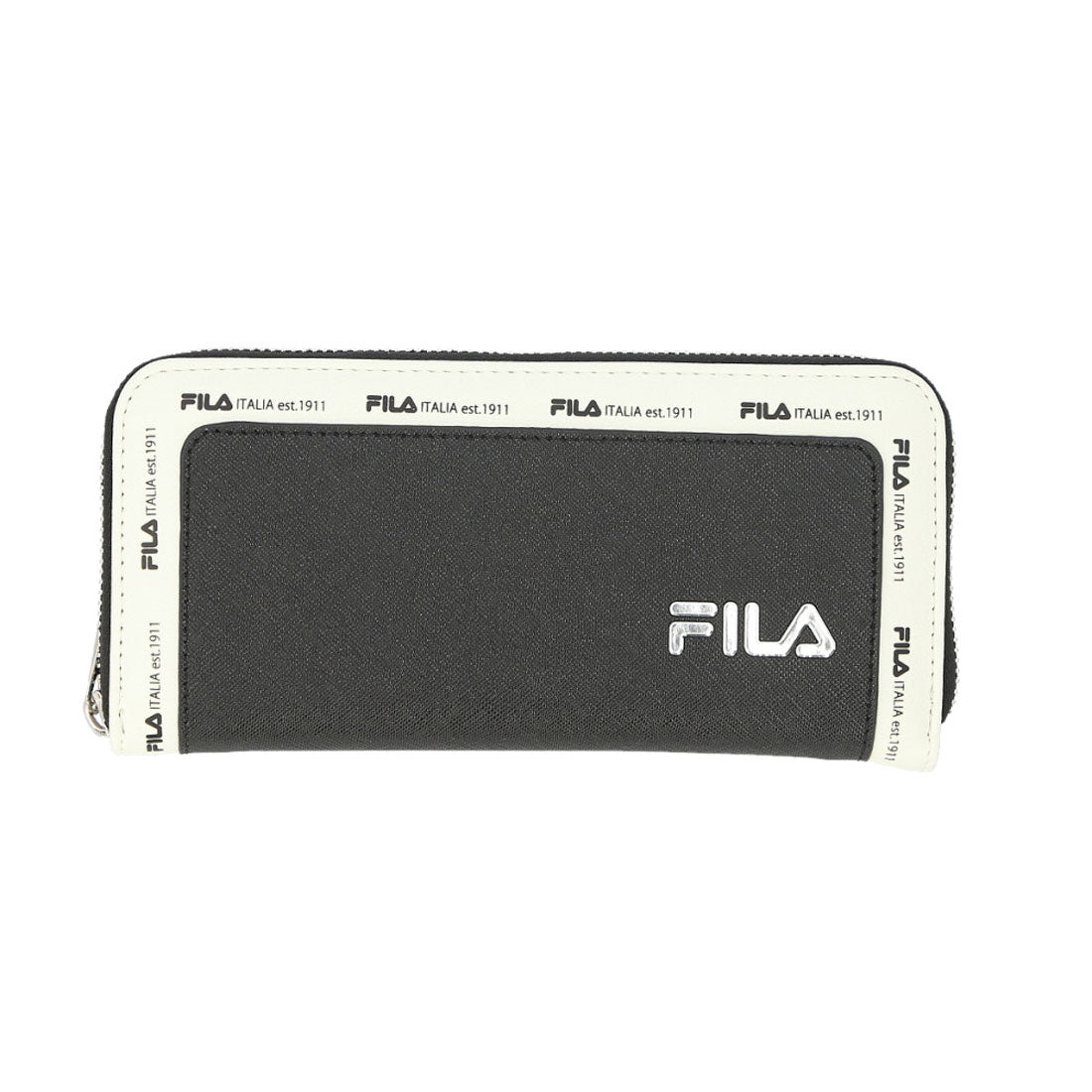 バックヤードファミリー BACKYARD FAMILY FILA フィラ 長財布 (ロゴBK/WH) ロゴBK/WH