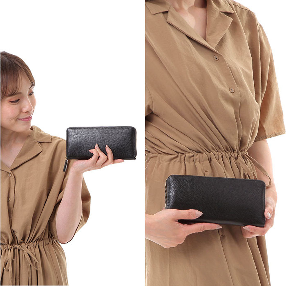 バックヤードファミリー BACKYARD FAMILY Melody ギャルソン本革 長財布 (41.MUSTARD) 41.MUSTARD