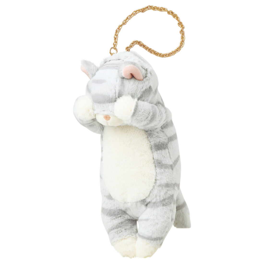 バックヤードファミリー BACKYARD FAMILY くびねっこ リールマスコット (サバトラ) サバトラ