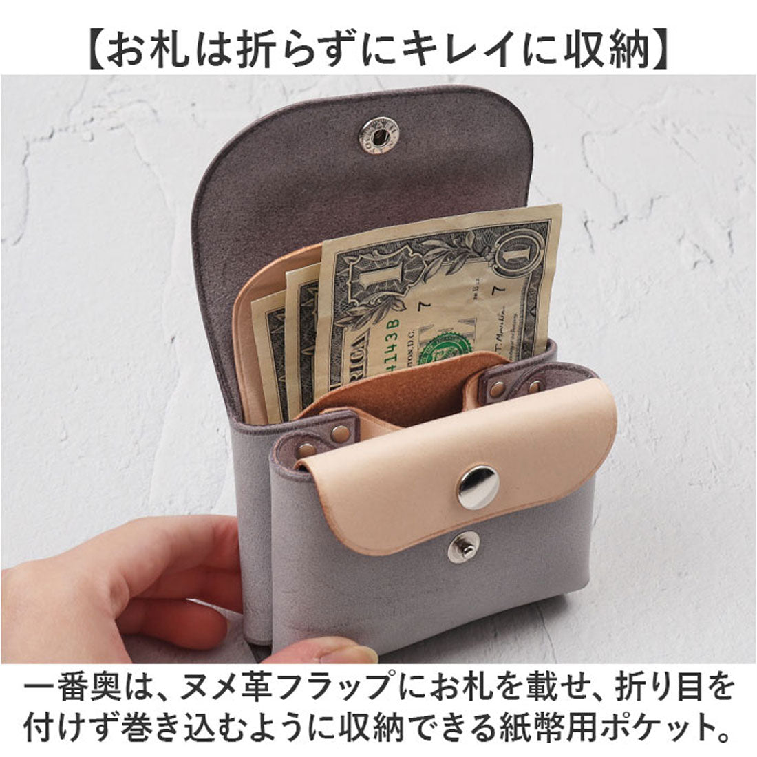 バックヤードファミリー BACKYARD FAMILY R.C.L コンパクトウォレット P4020 (マスタード) マスタード